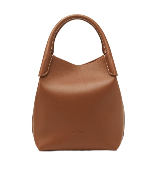 Loro Piana Bale Small Shoulder Bag In Brown