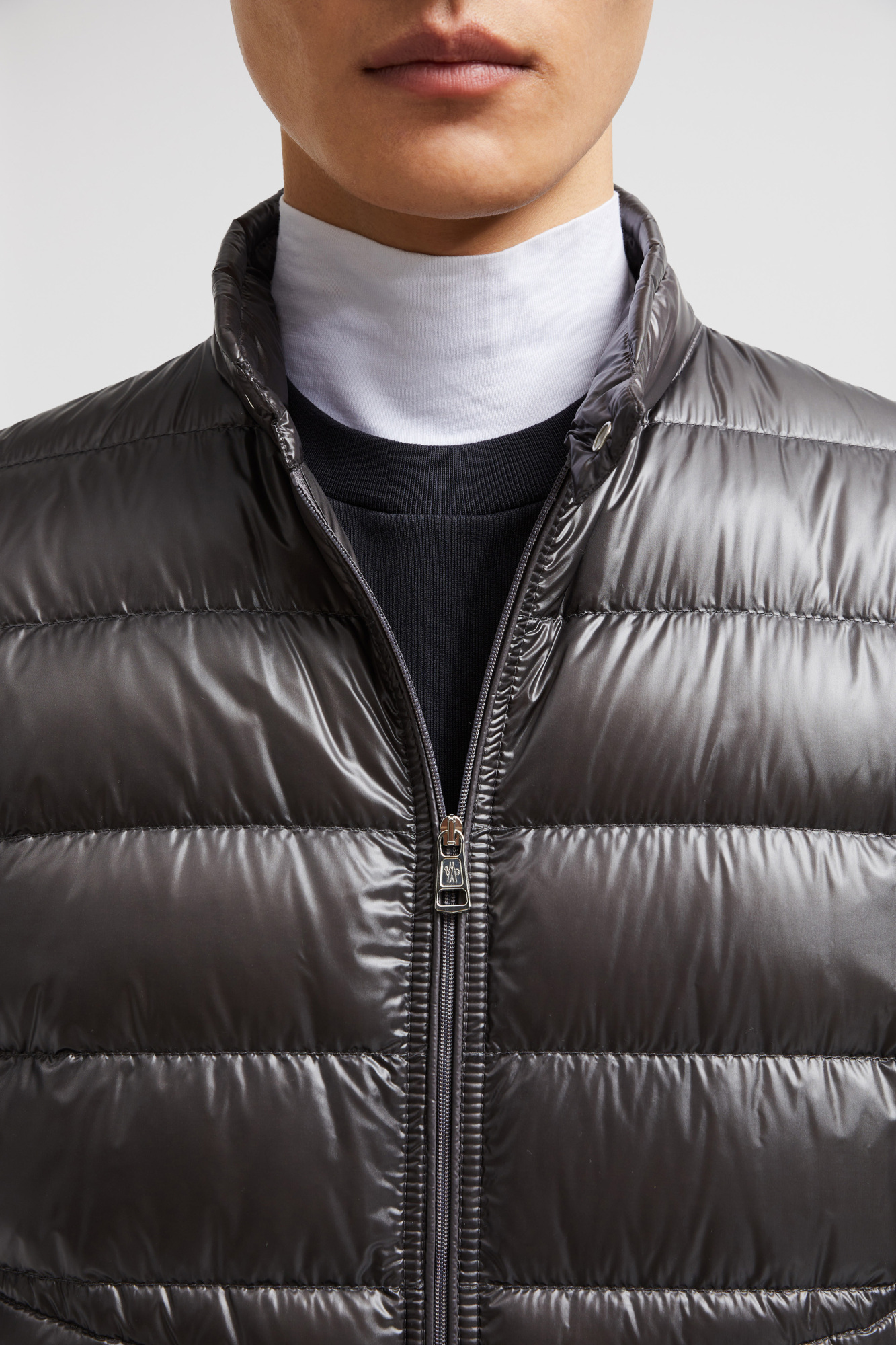 Shop Moncler Acorus Down Jacket In Black