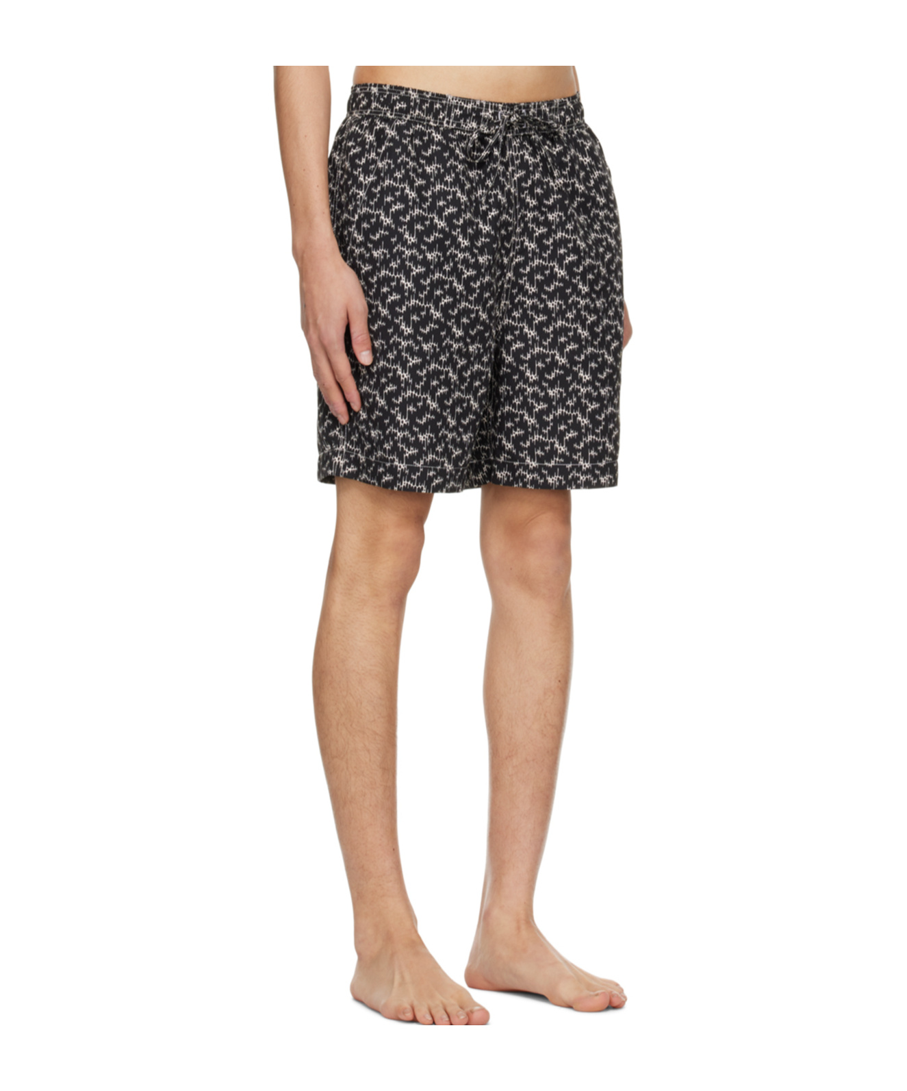 Isabel Marant Hydra Swimming Trunks In Black