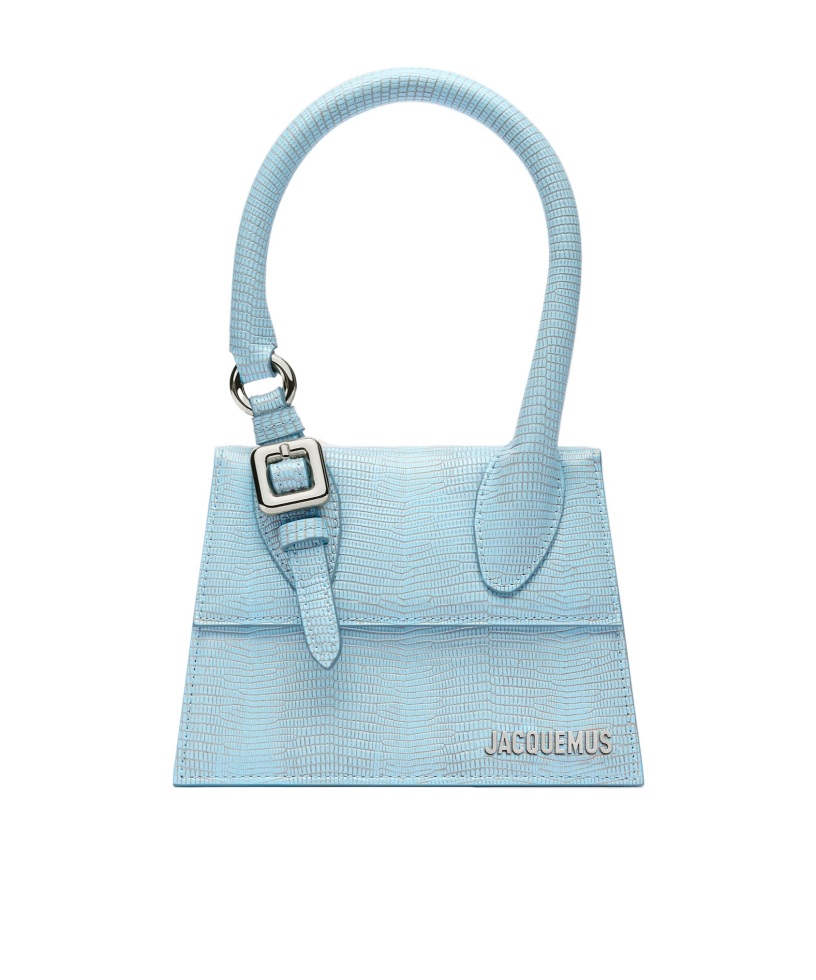 Jacquemus Medium Flip Shoulder Bag In Blue