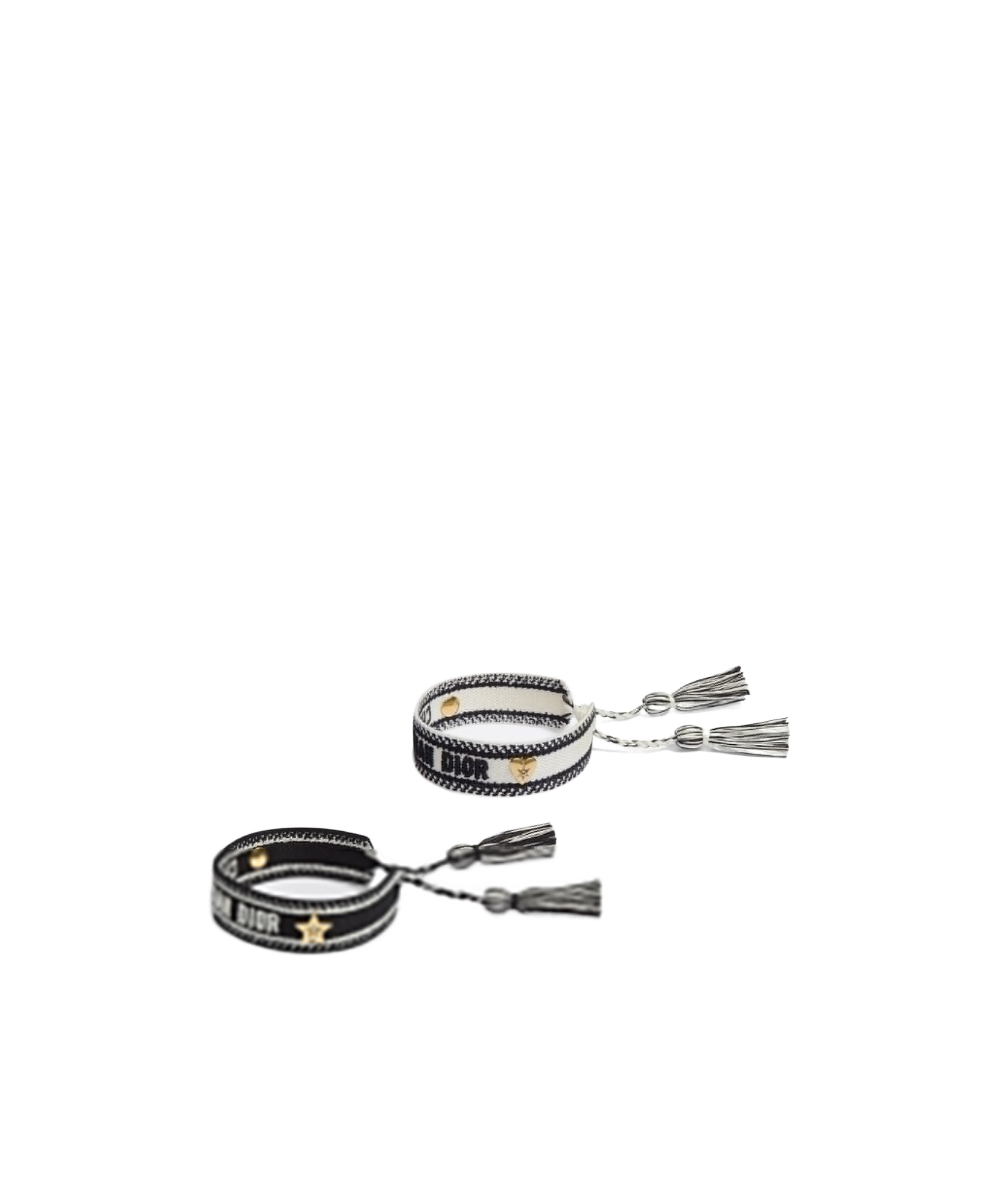 Shop Dior Christian Bracelet Set In Multicolor