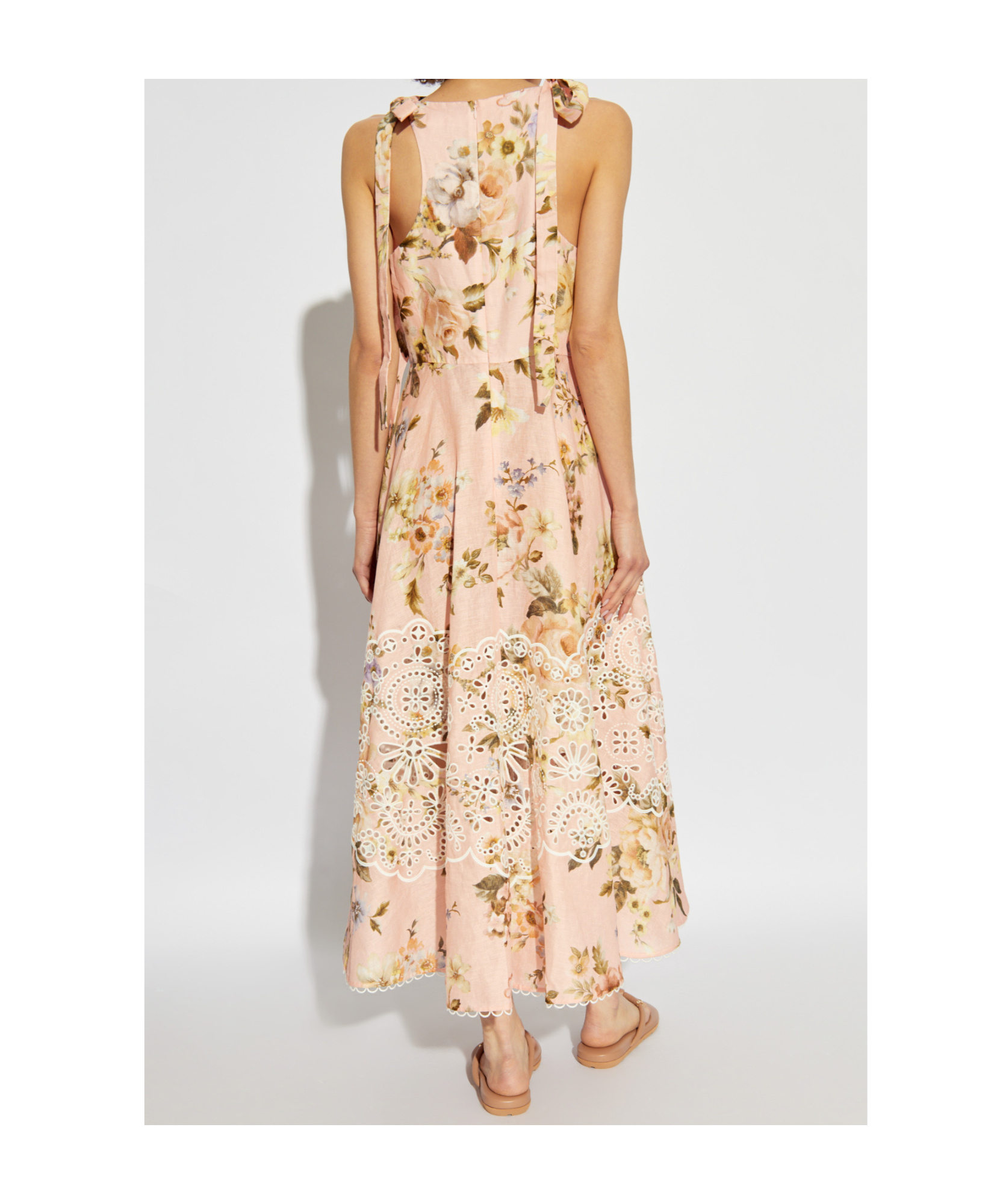 ZIMMERMANN ACACIA BRODERIE MIDI DRESS