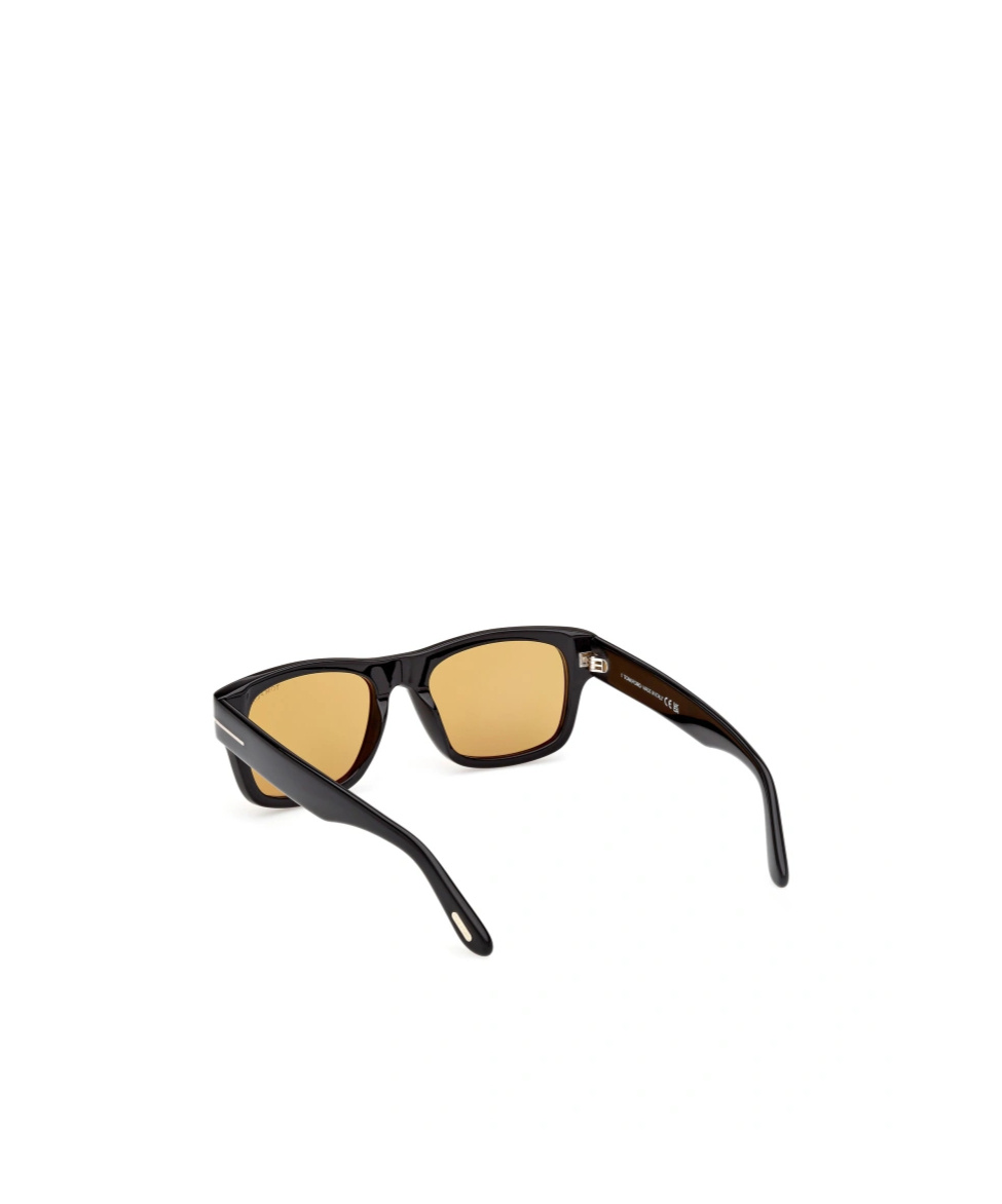 Tom Ford Eyewear Rectangular Frame Sunglasses In Black