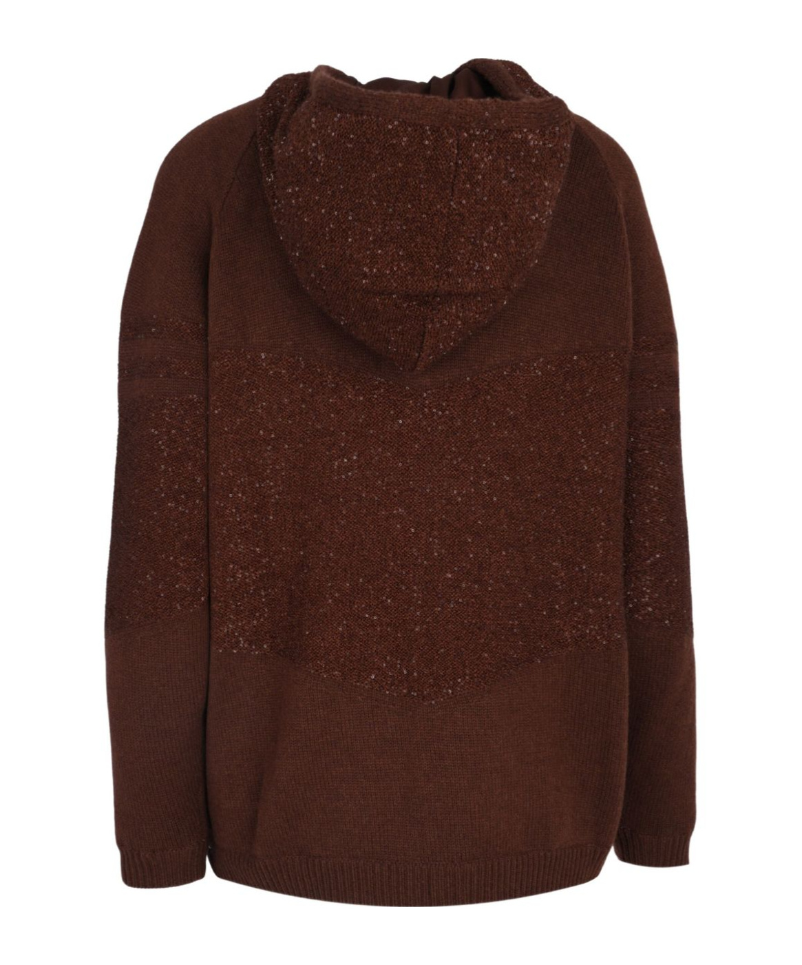 Fabiana Filippi Long Sleeve Jacket In Brown