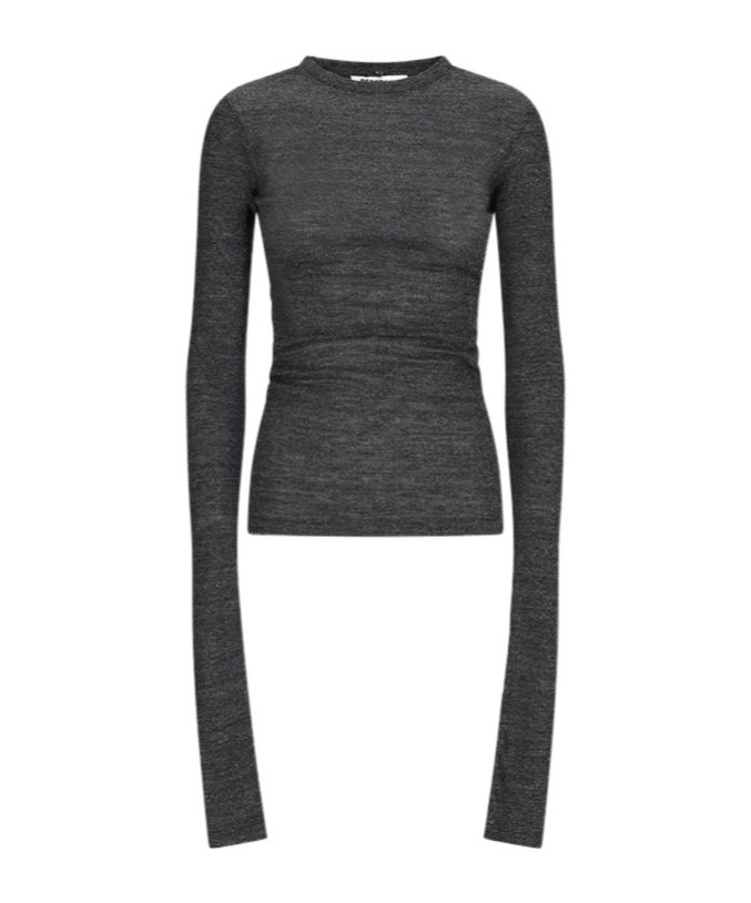 Darkpark Long-sleeved T-shirt In Gray