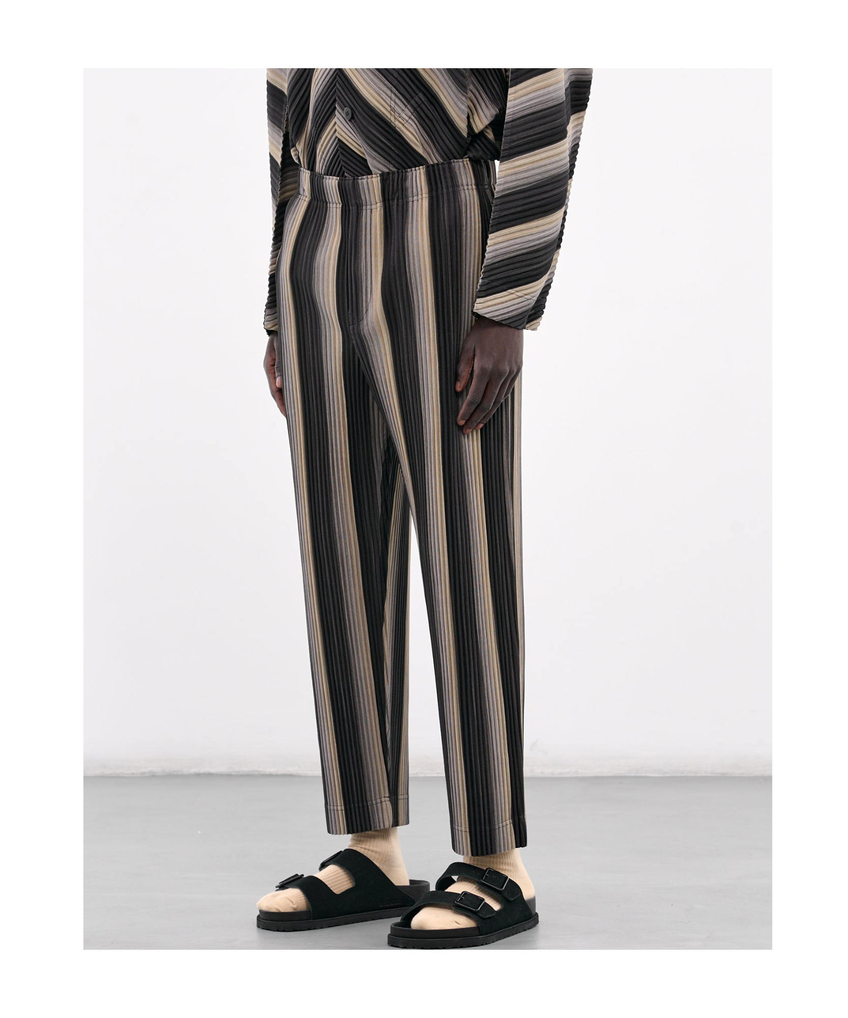 ISSEY MIYAKE RB STRIPES 2 TROUSERS