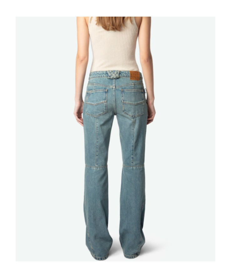 Zadig & Voltaire Ecume Jeans In Green