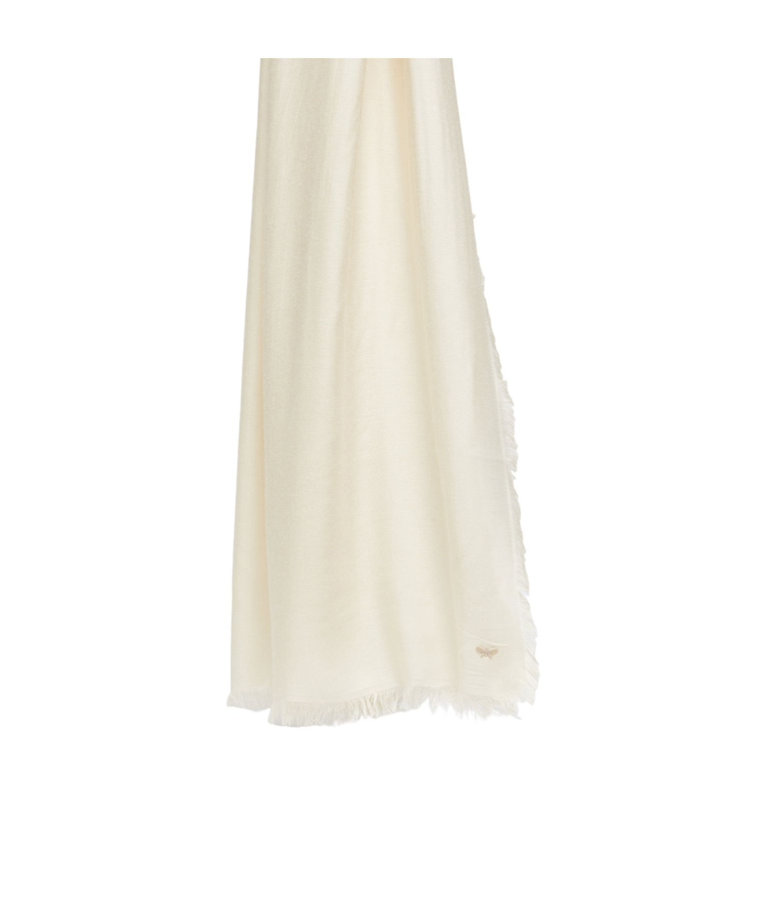 Weekend Max Mara Rectangular Shawl In White