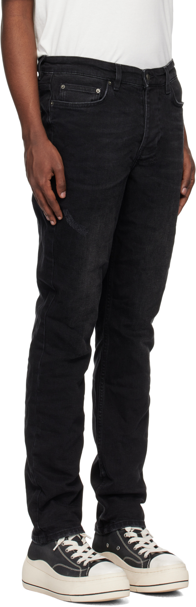 KSUBI DENIM TROUSERS WITH BELT LOOPS