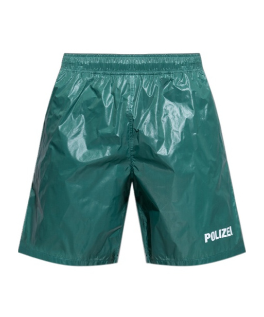 VETEMENTS POLIZEI SWIM SHORTS