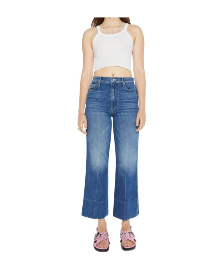 Mother Jeans With Belt Loops