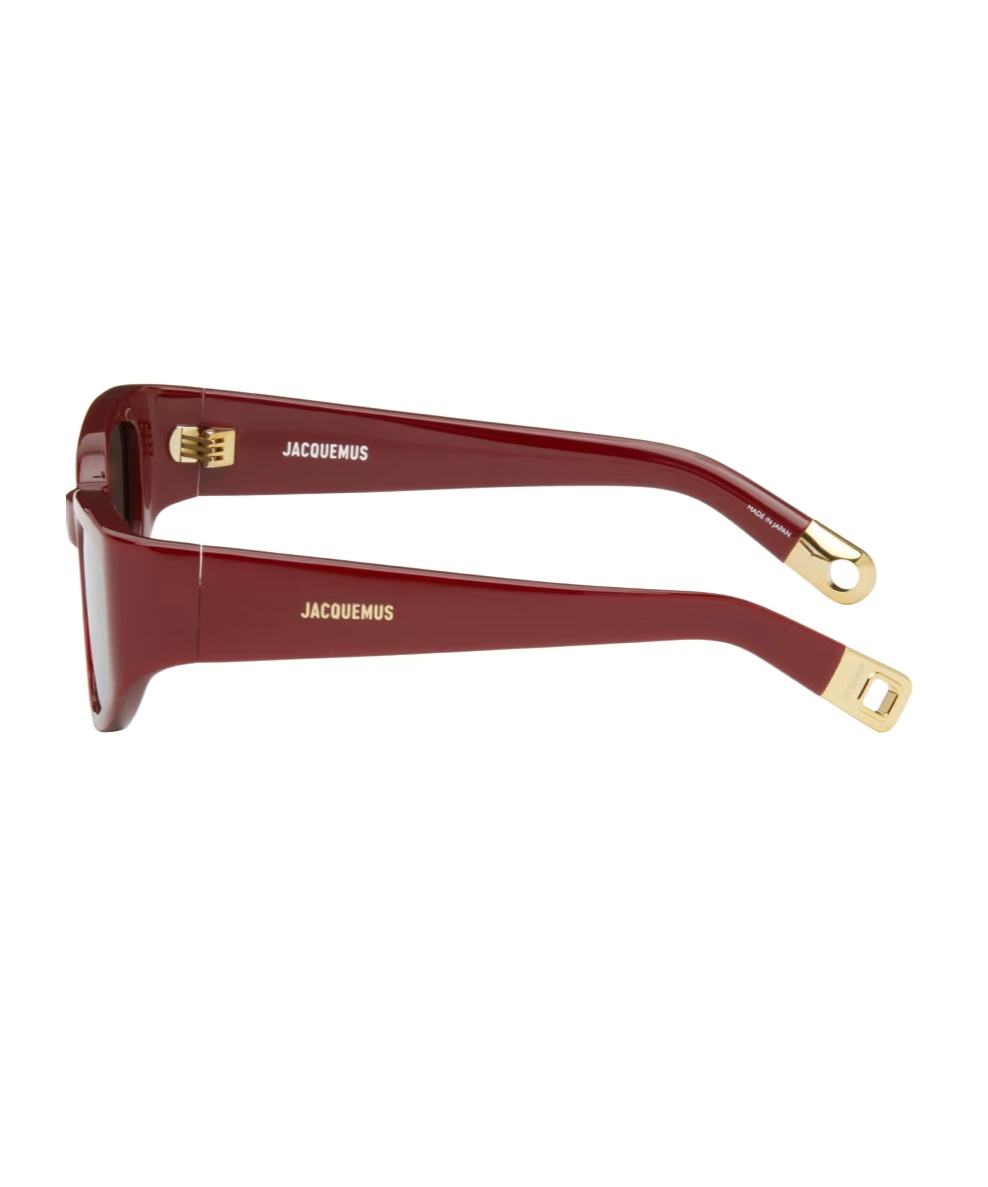 Jacquemus Cat's Eye Sunglasses In Gray