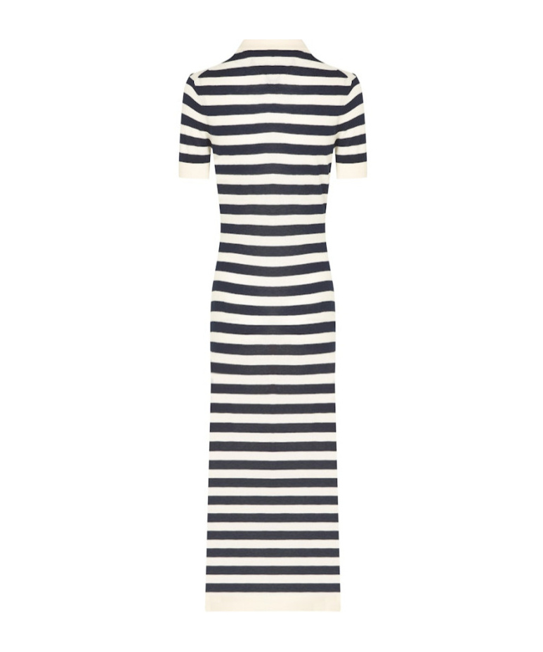 Tommy Hilfiger Striped Dress In White