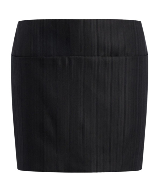 Dondup Mini Skirt In Black