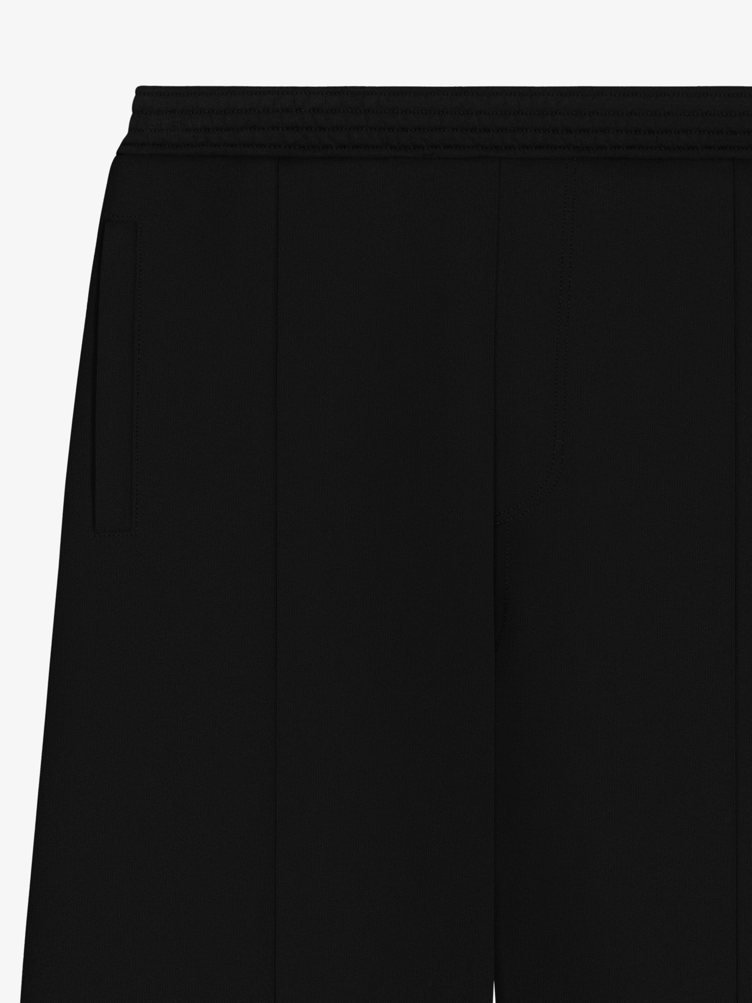 Givenchy Dart Detailed Sweatpants In Black