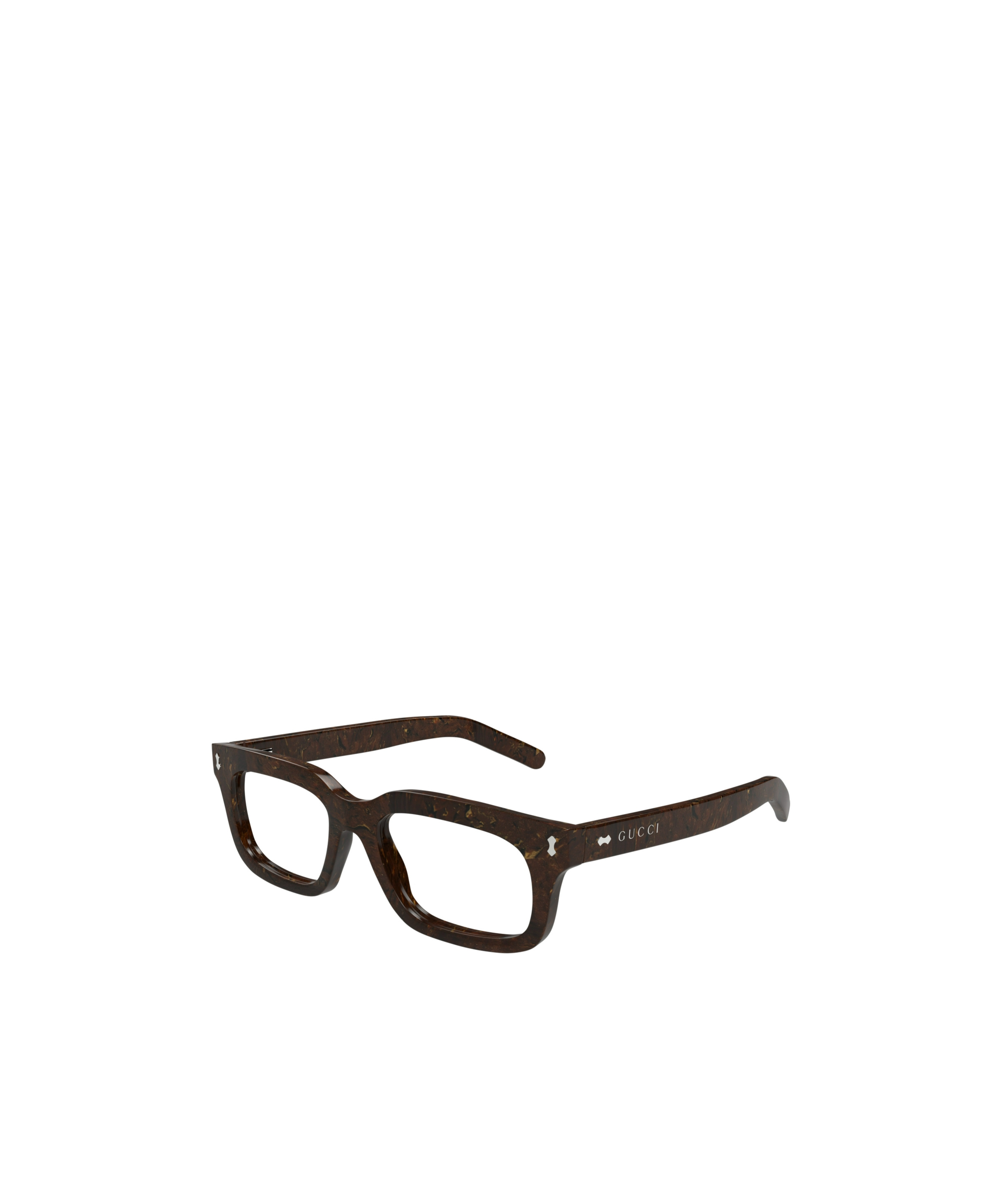 Gucci Geometrically Framed Flat Mirror In Black