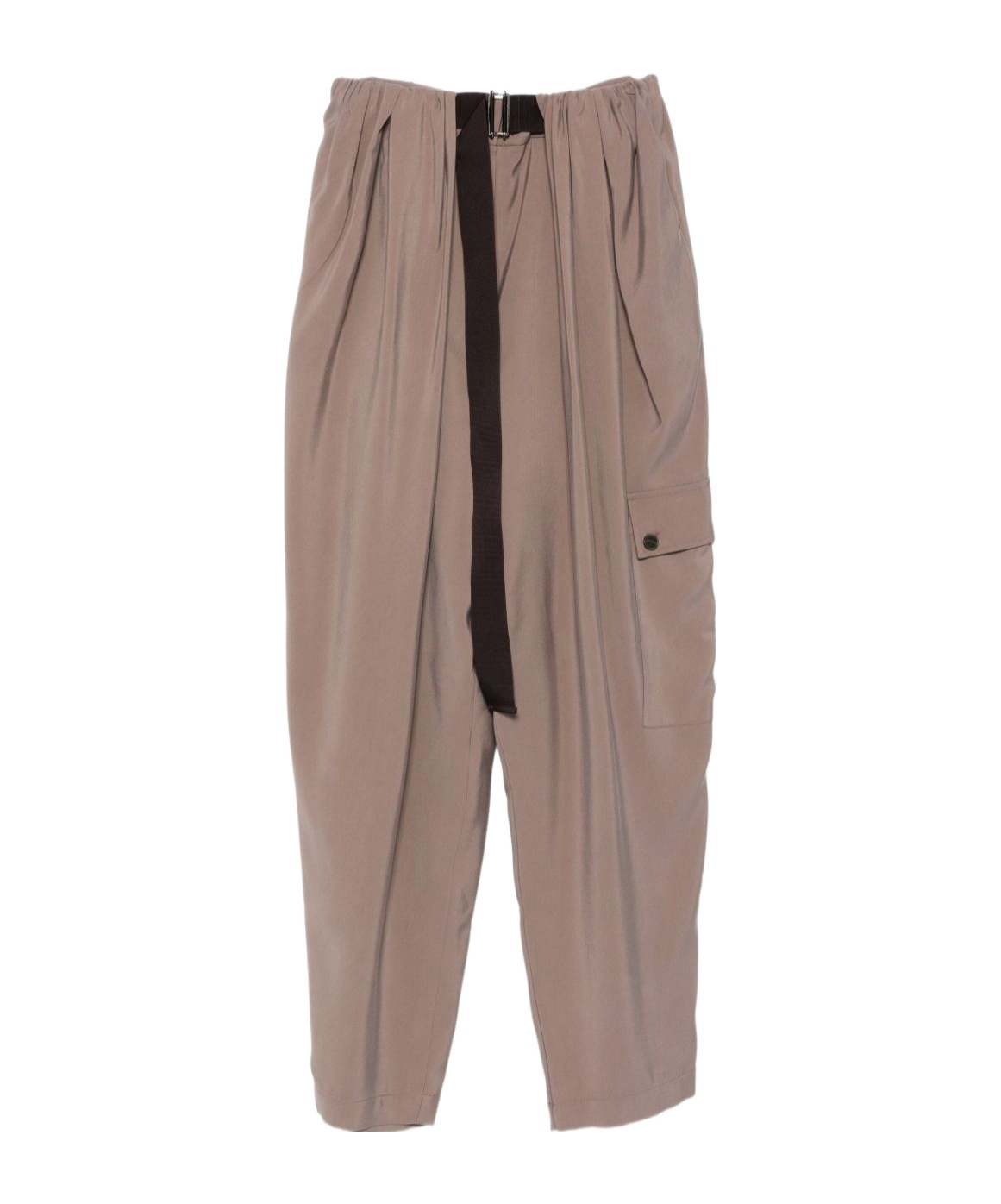 Alysi Pleated Detail Track Pants In Multi