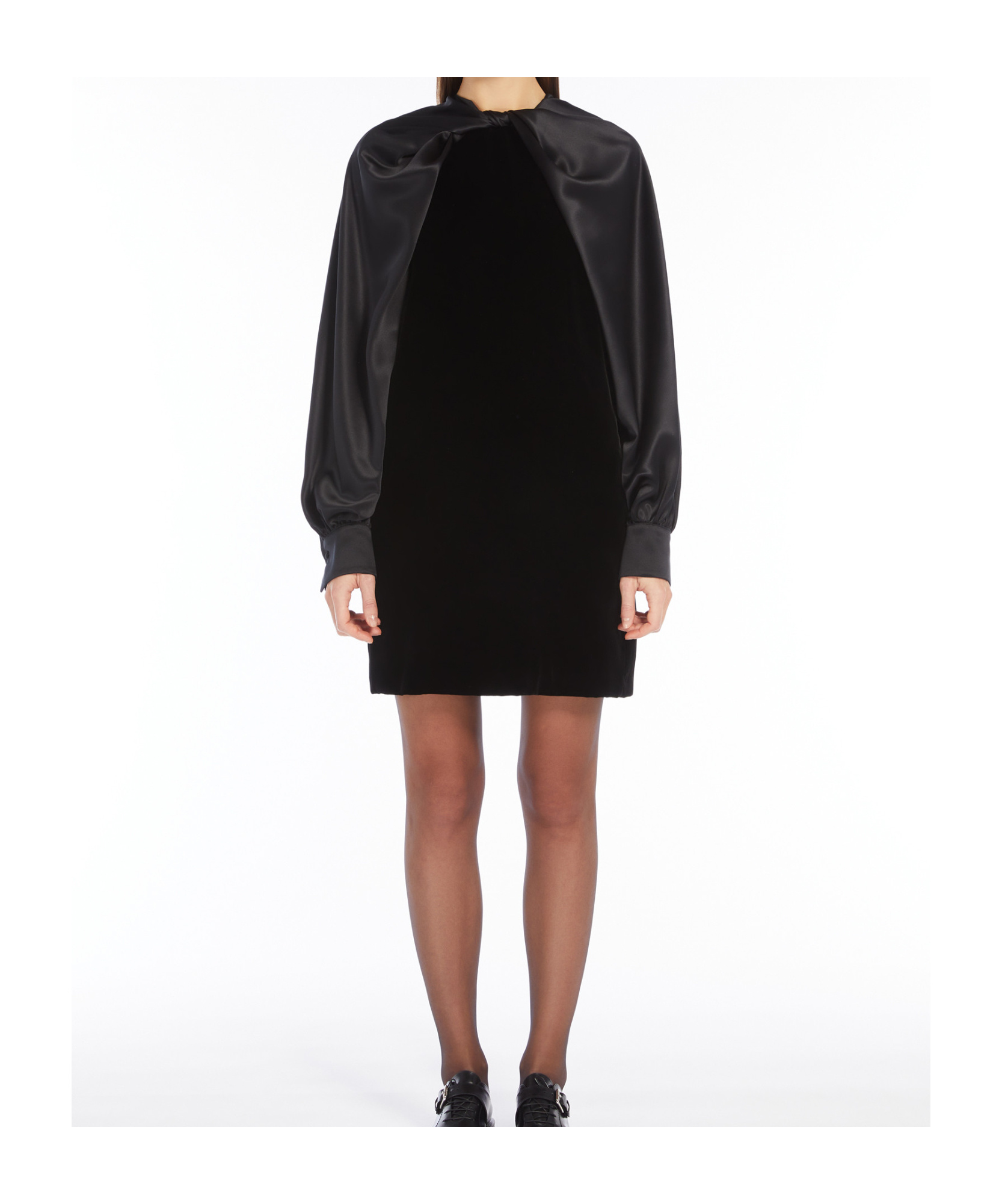 Max Mara Zarelia Mini Dress In Black
