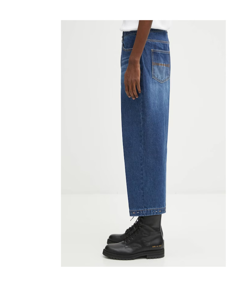 Ader Error Belt Loop Jeans In Blue