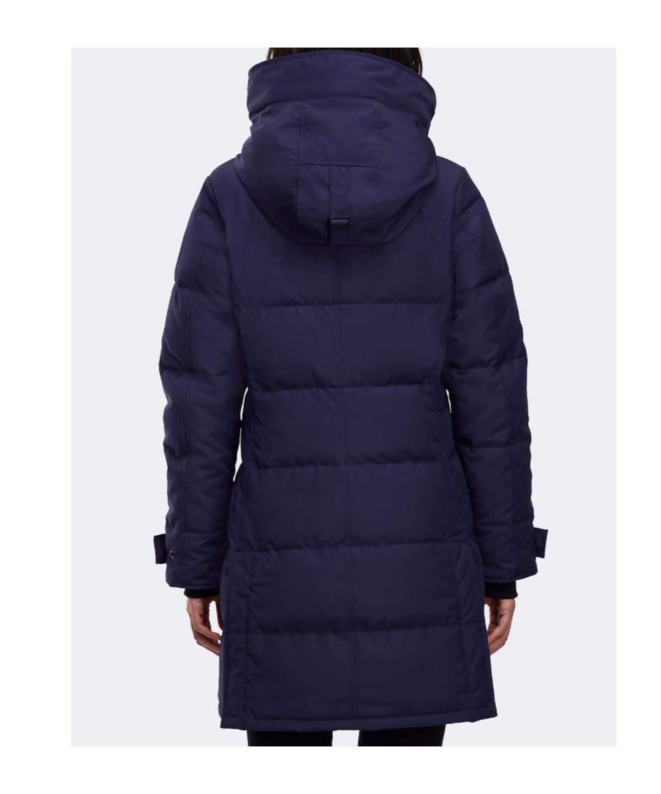 Canada Goose Shelburne Parka Tonal Label In Blue