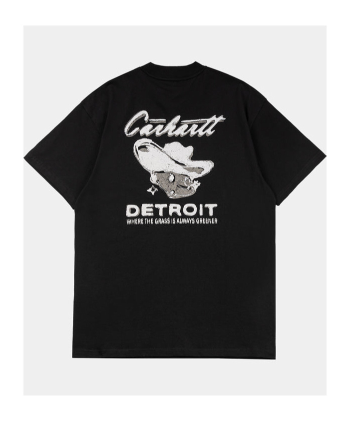 Carhartt Short-sleeved T-shirt In Black