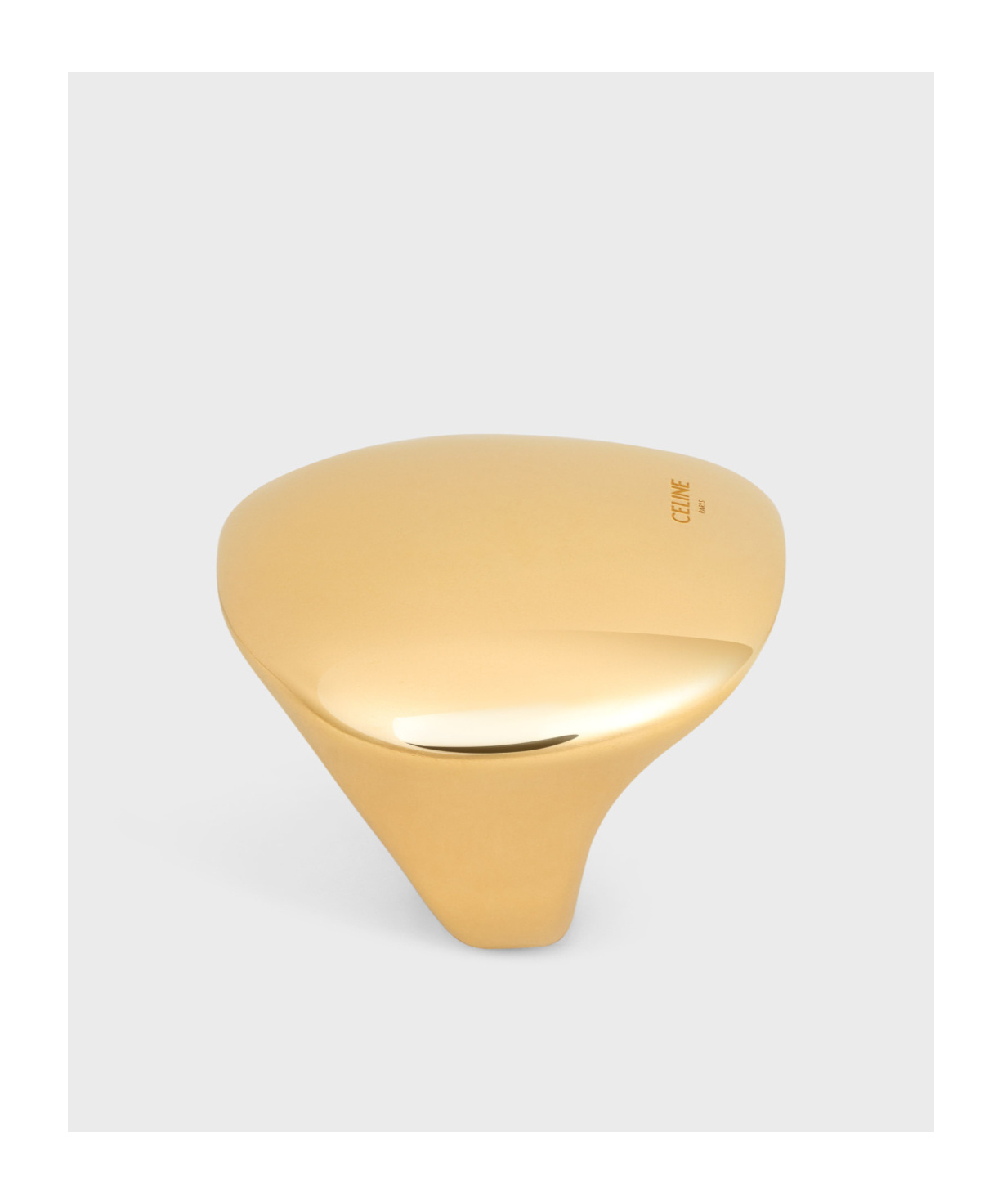 Celine Spherical Ring In Yellow