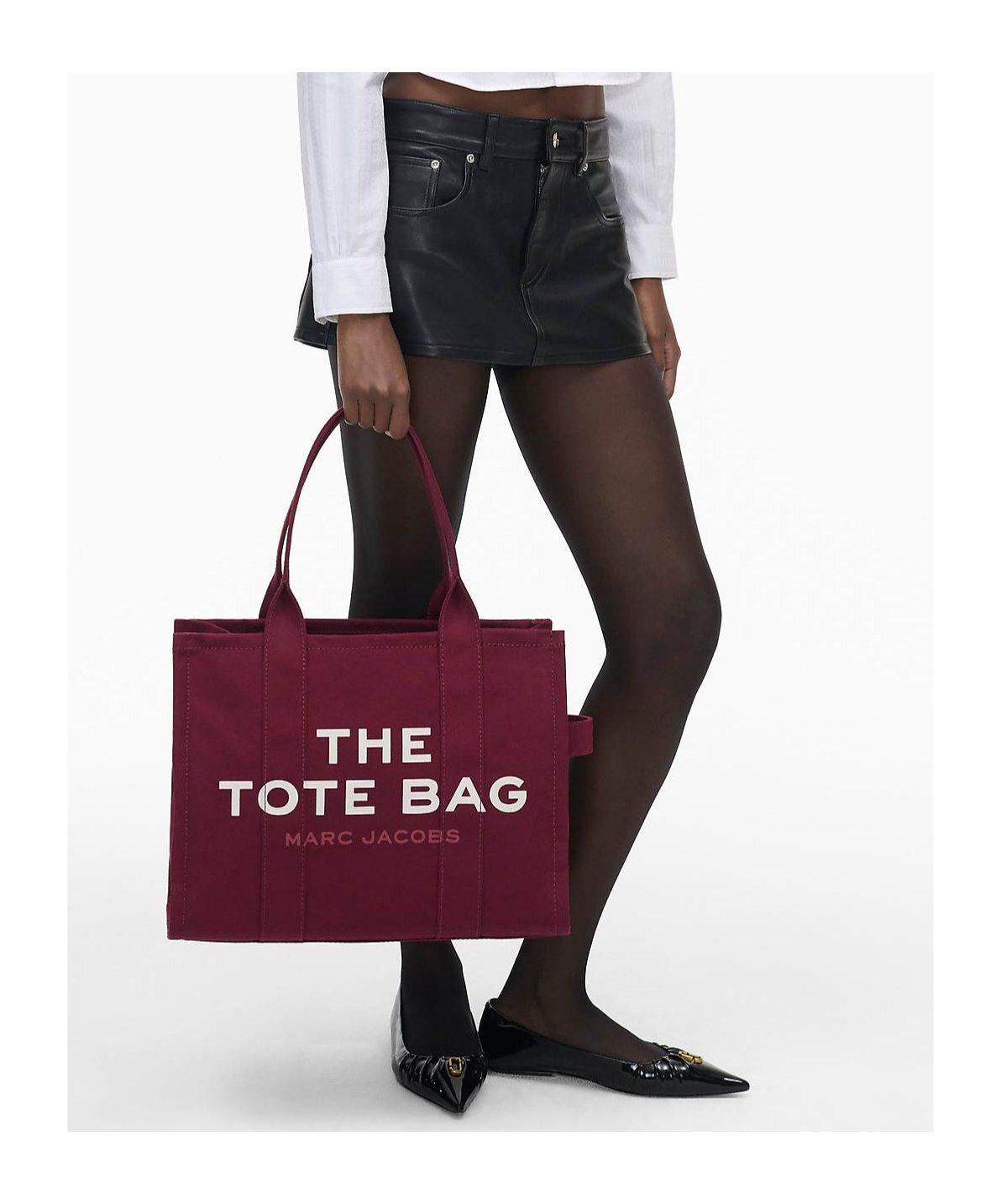 Shop Marc Jacobs The Large Tote Bag In Red