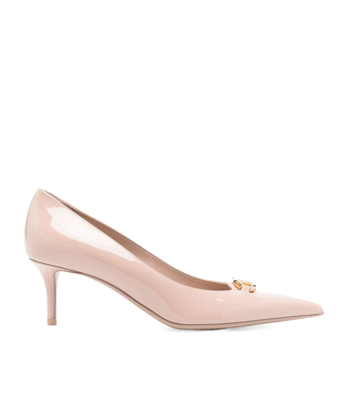 Valentino 60mm Vlogo Pumps In Nude