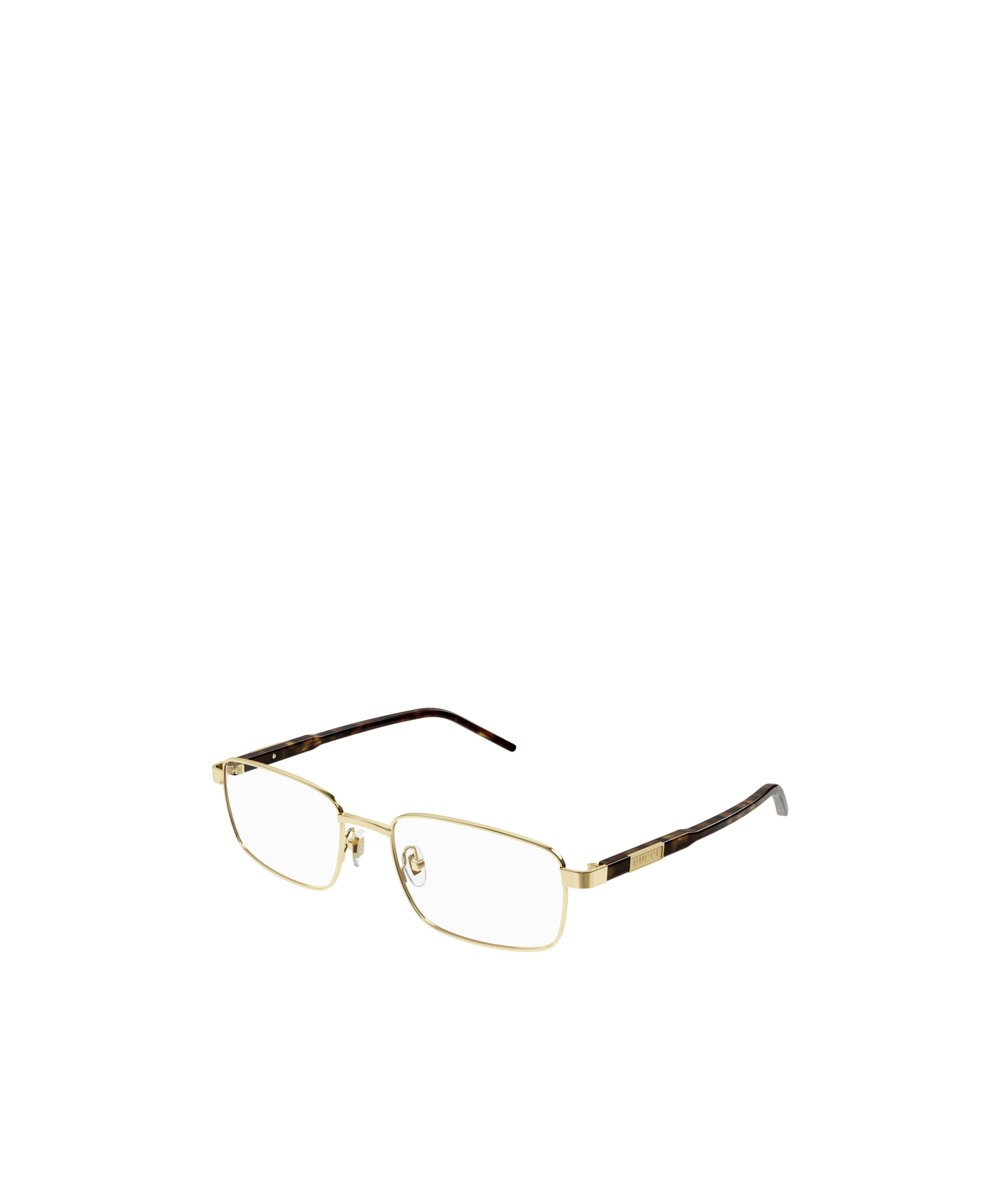 Gucci Eyewear Rectangular Frame Glasses In Black