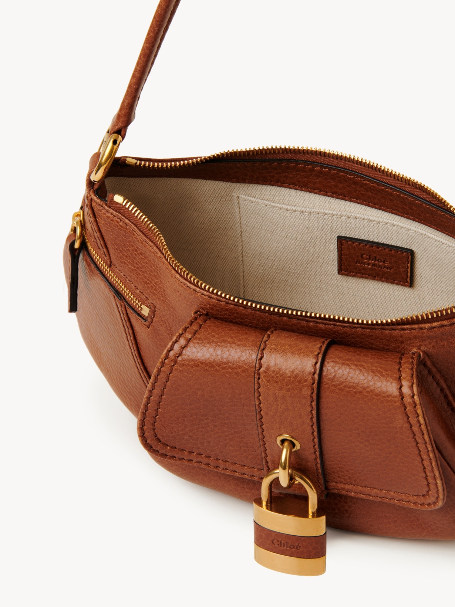 Chloé The 99 Shoulder Bag In Brown