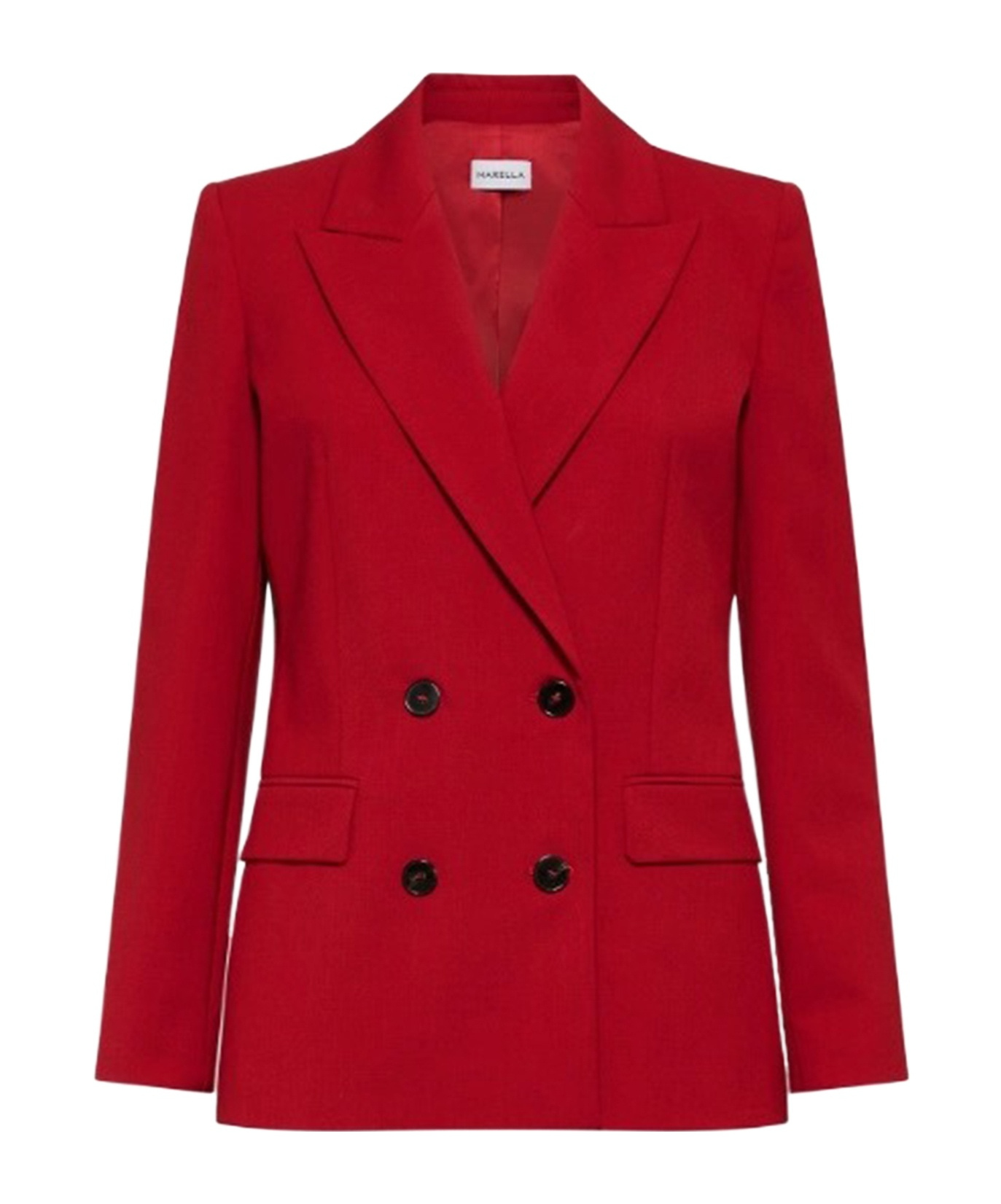 Shop Marella Long-sleeved Suit Jacket
