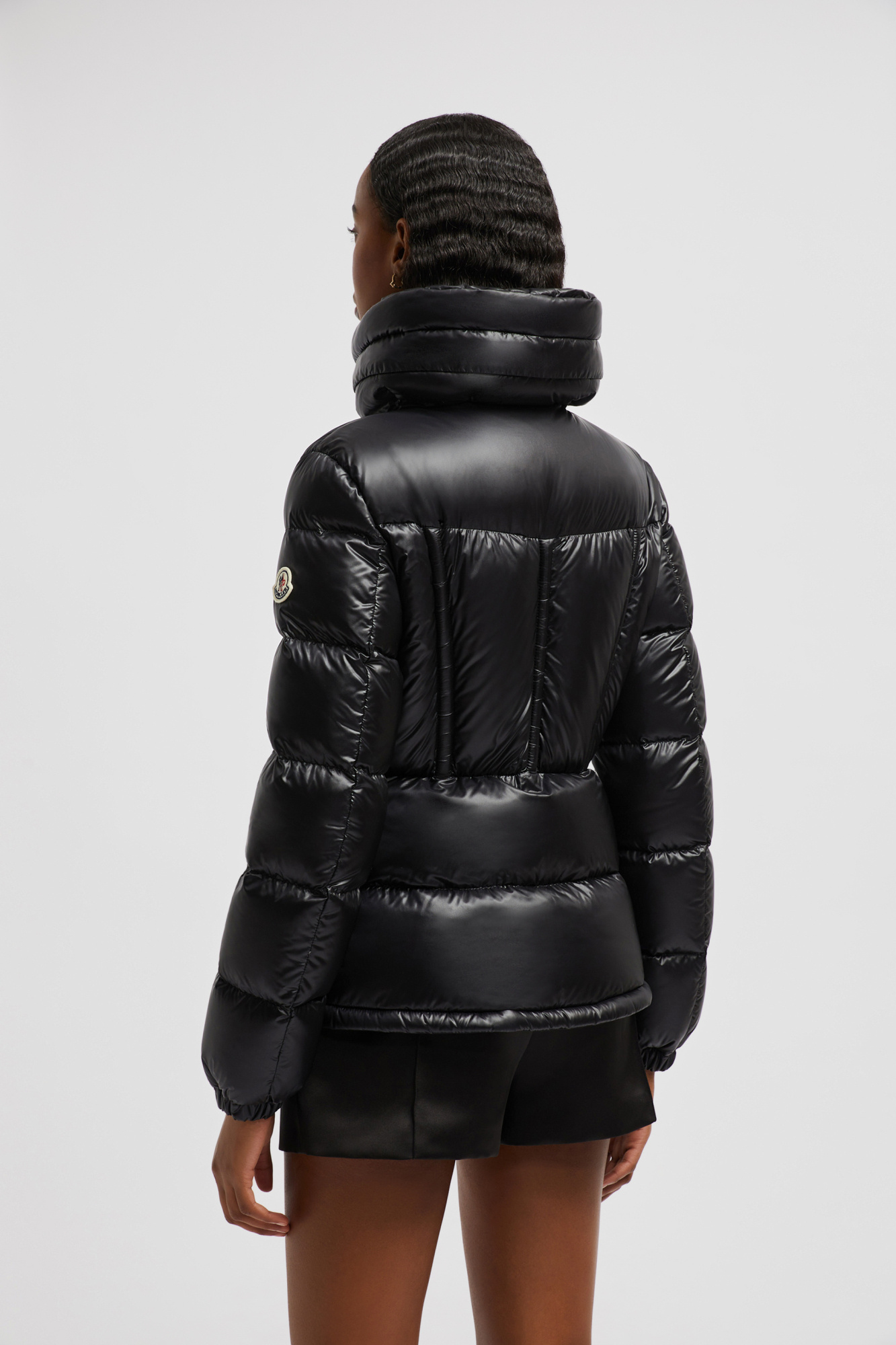 Moncler Down-filled Douro Puffer Jacket In Black