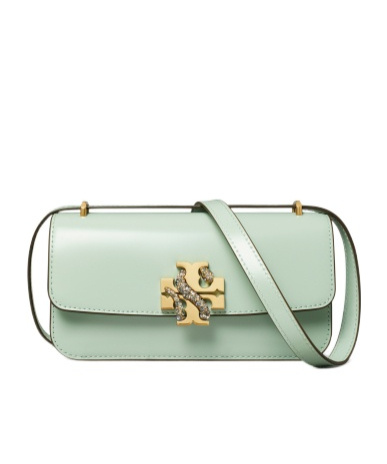 Tory Burch Eleanor Shoulder Bag In Green