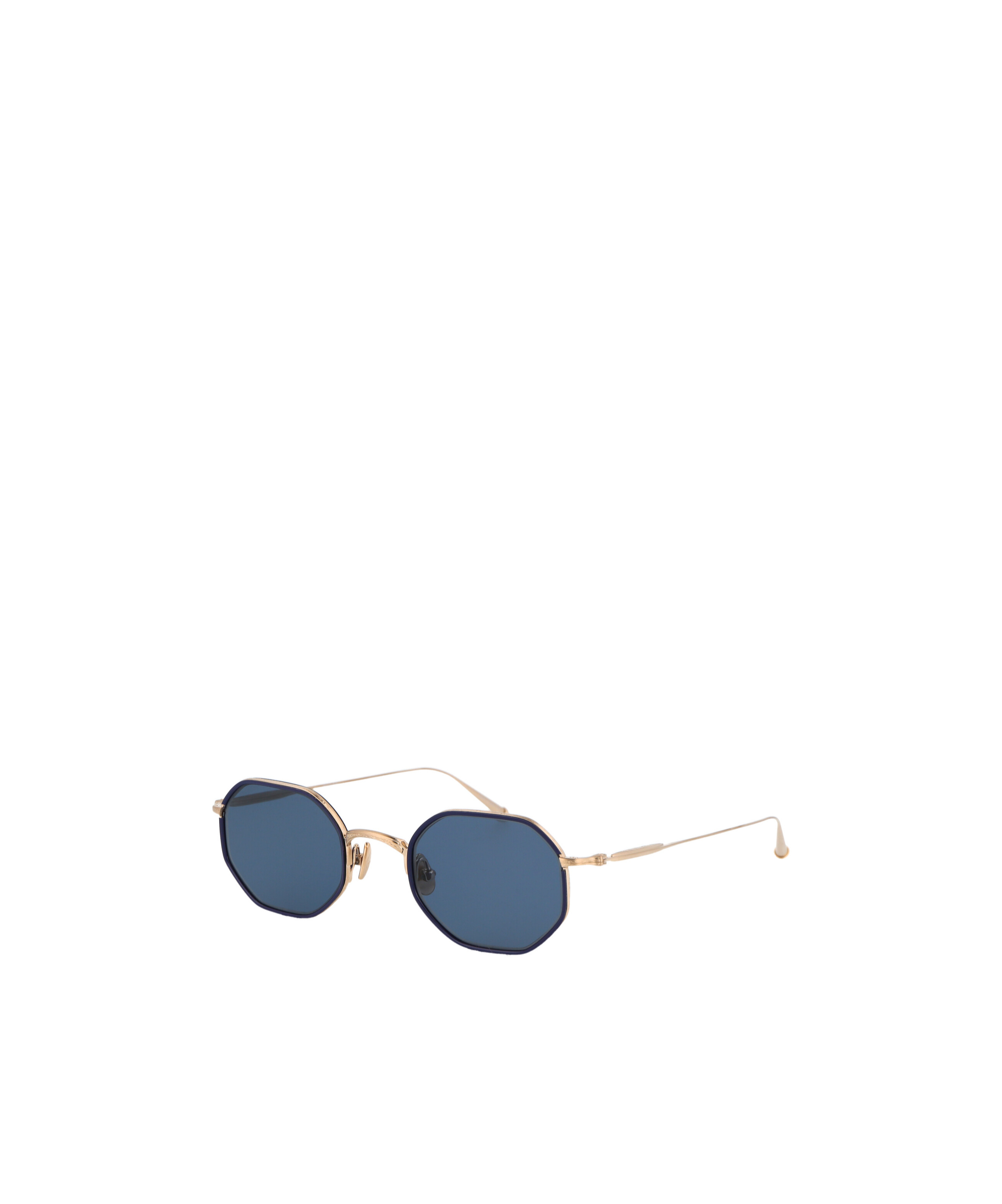 Matsuda Geometric Frame Sunglasses In Gold