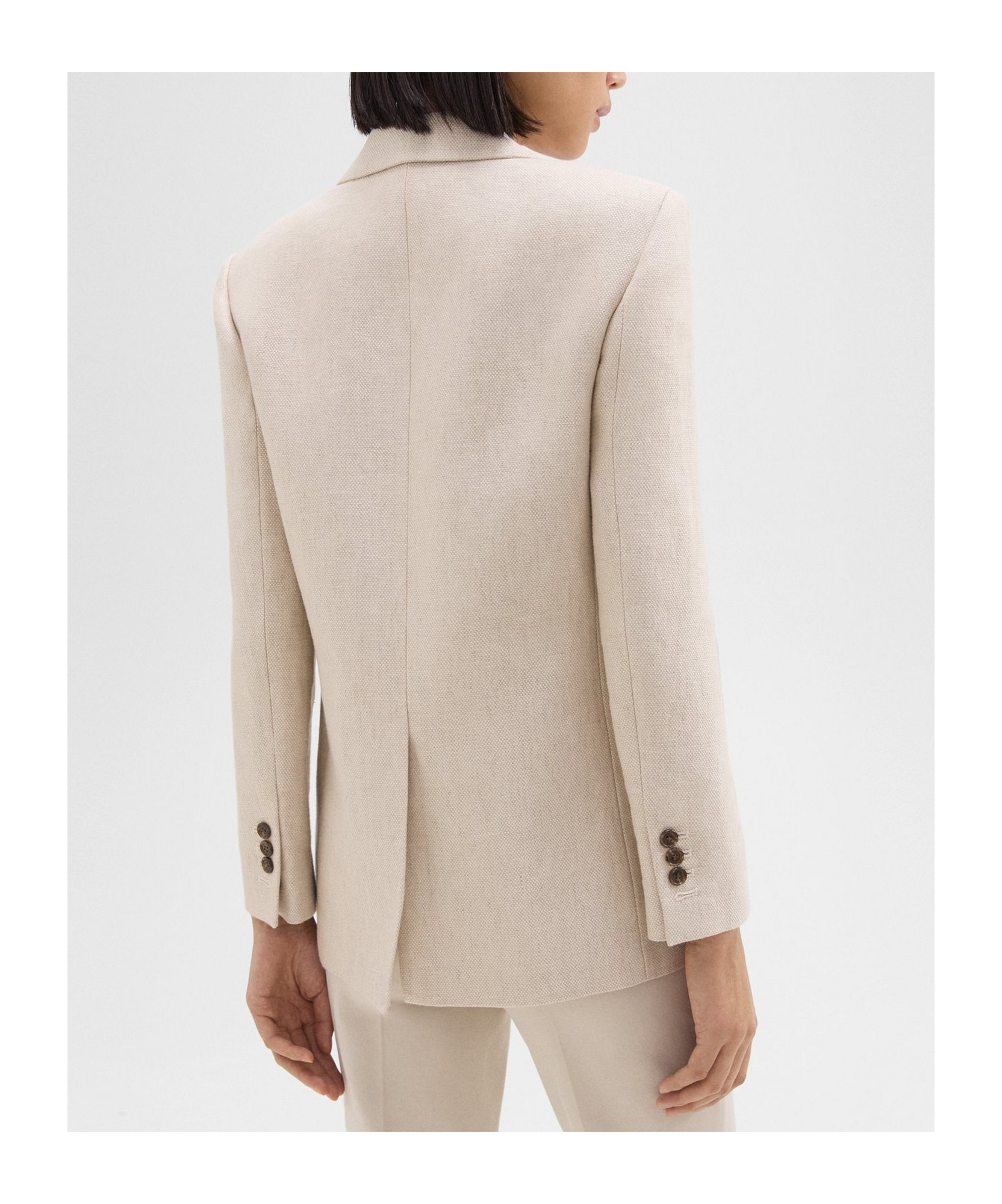 THEORY DOUBLE-BREASTED BLAZER 