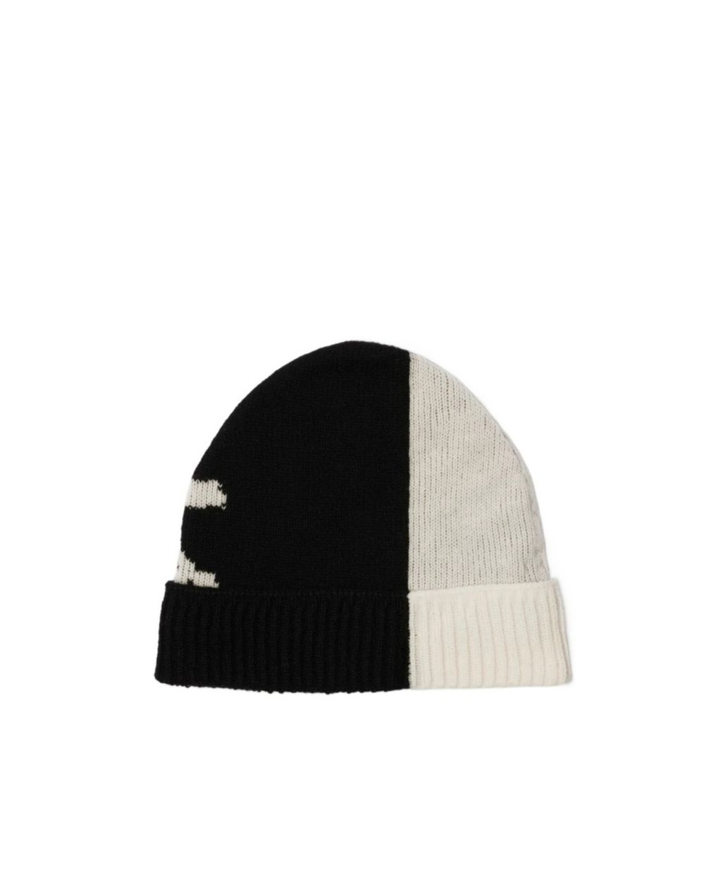 Burberry Ekd Cashmere Blend Beanie In Black