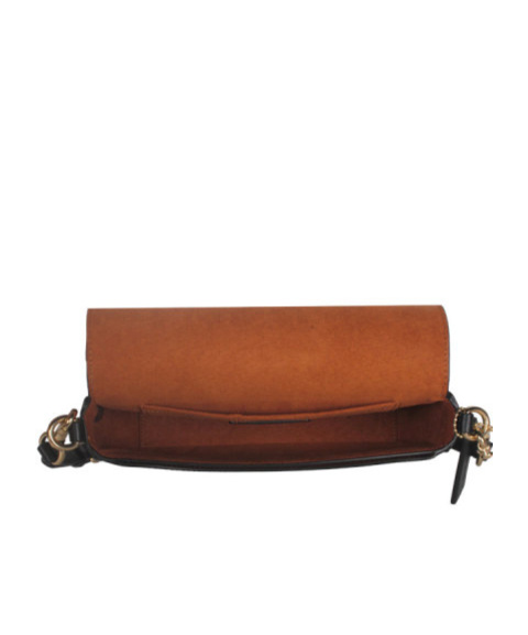 Coach Logo Flip Shoulder Bag