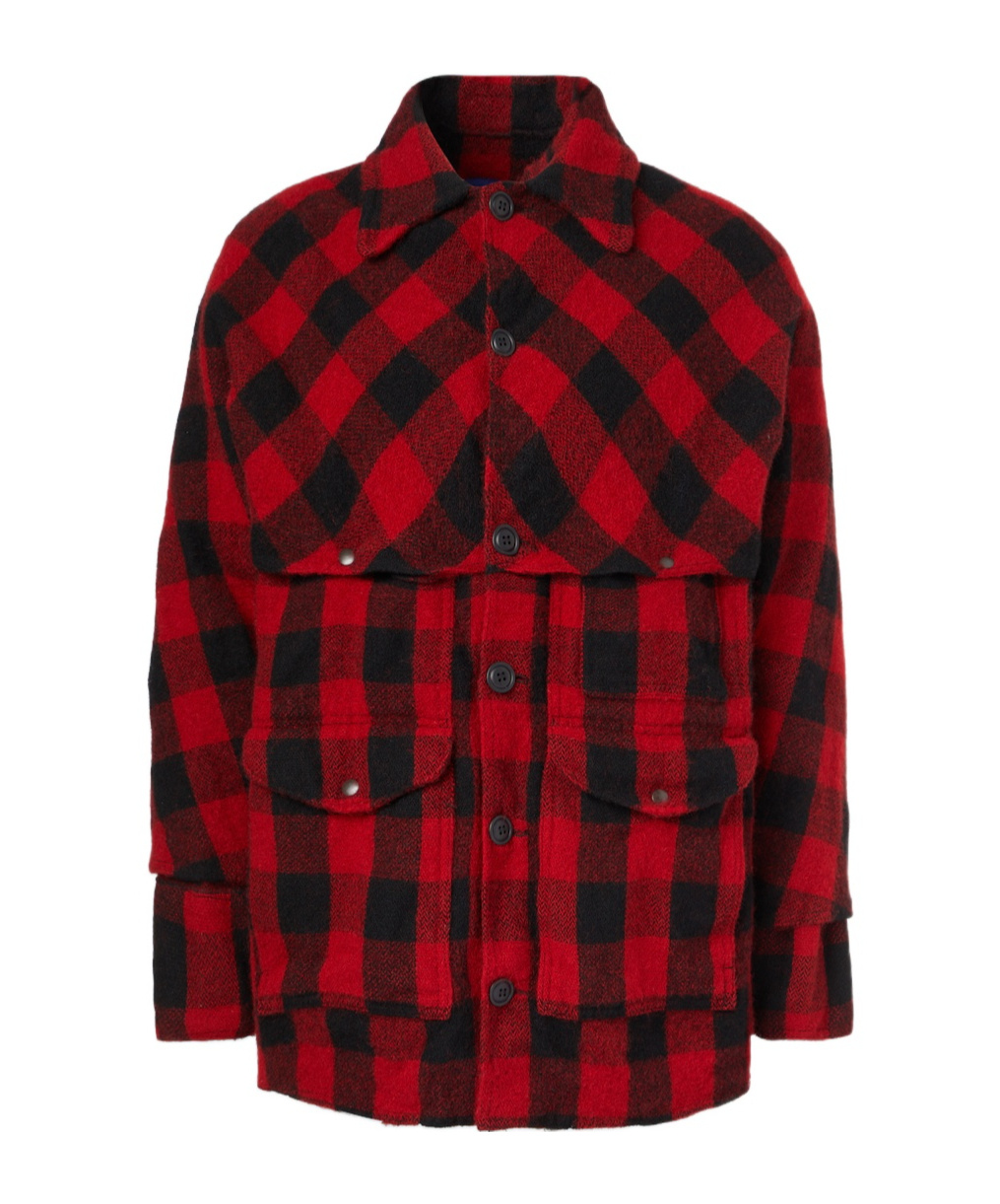 JUNYA WATANABE PLAID LONG-SLEEVED CASUAL JACKET