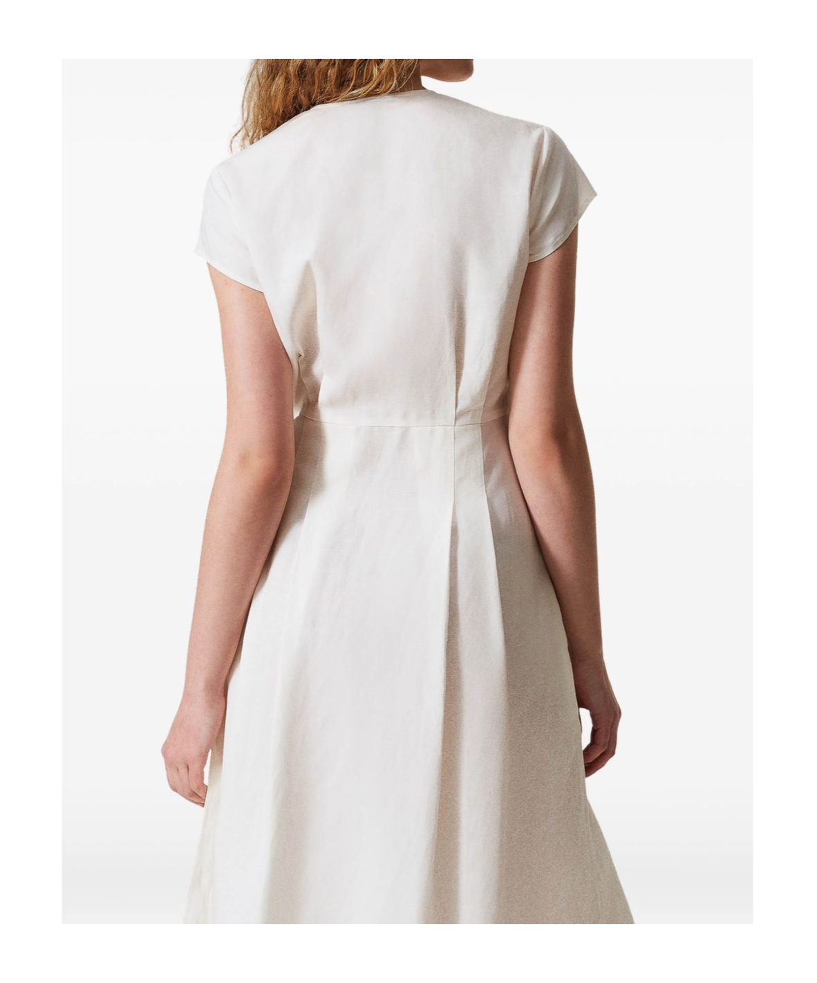 Shop Twinset Buckle-detail Wrap Dress