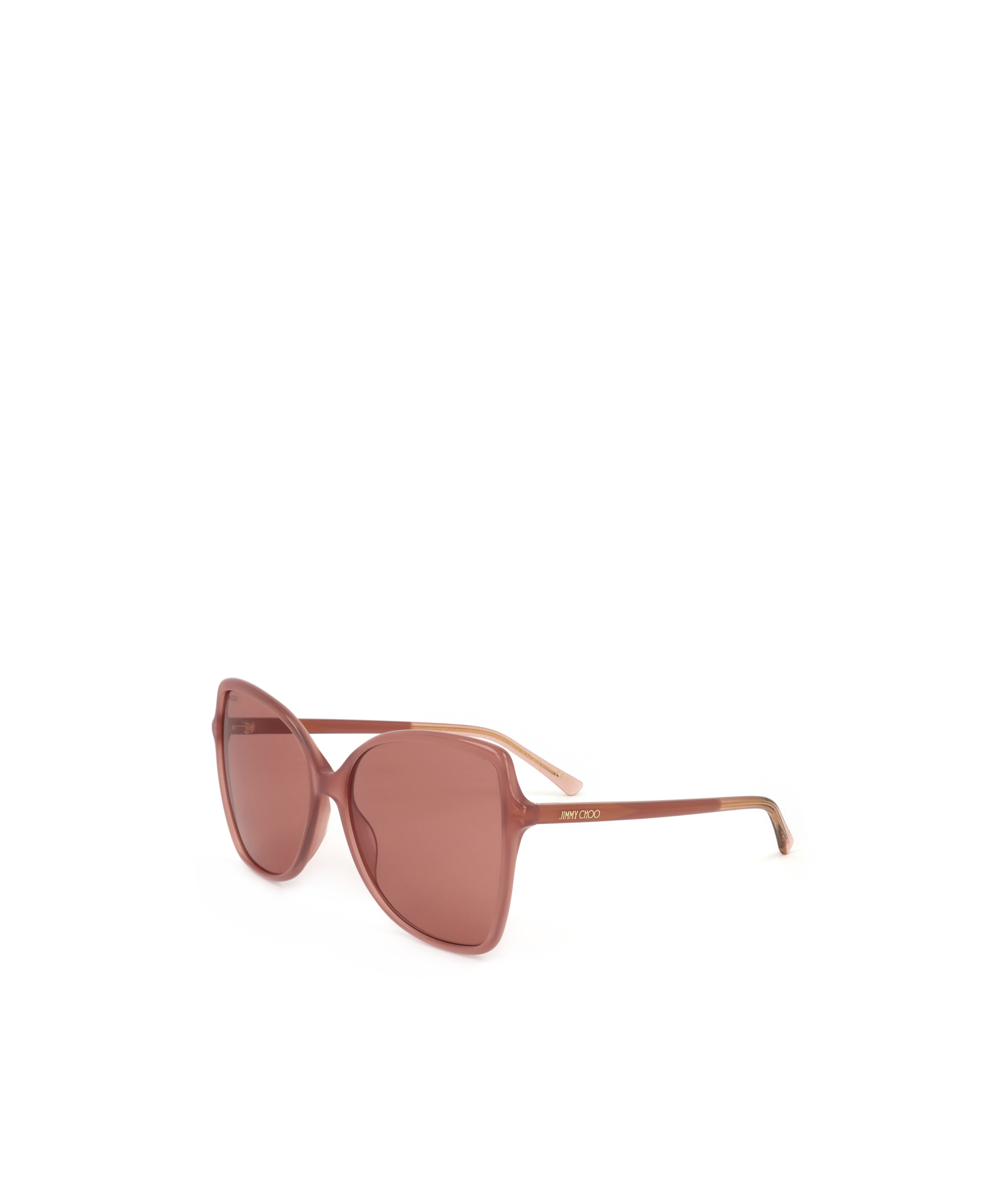 Jimmy Choo Eyewear Fede Butterfly Frame Sunglasses In Pink