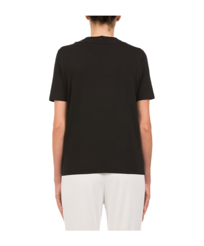 Jacquemus Short-sleeved T-shirt In Black
