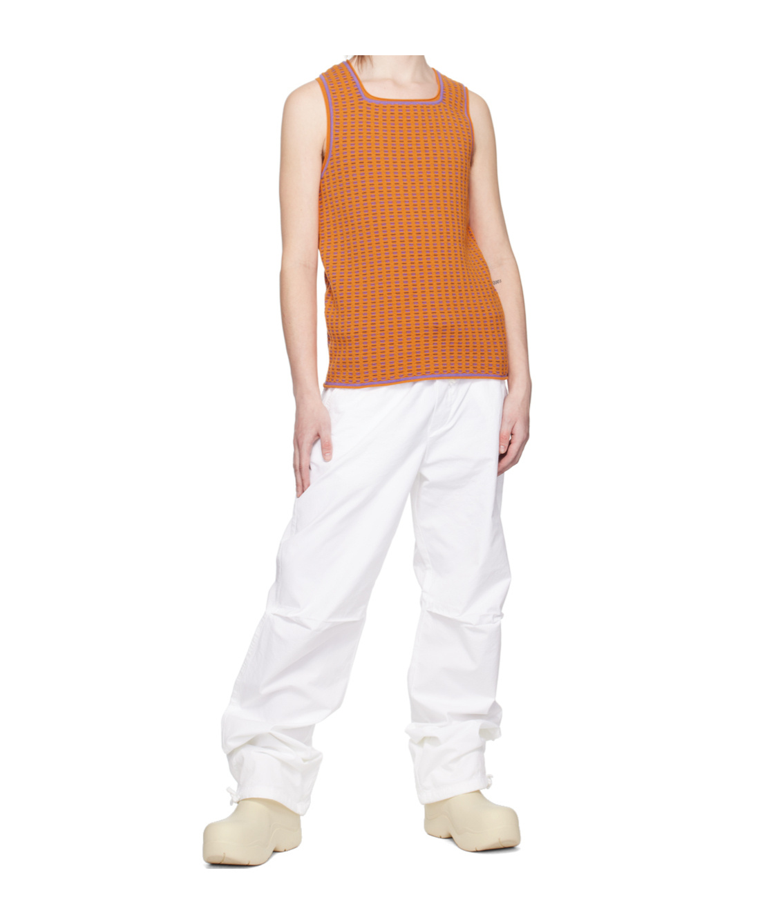 Darkpark White Jordan Trousers In White