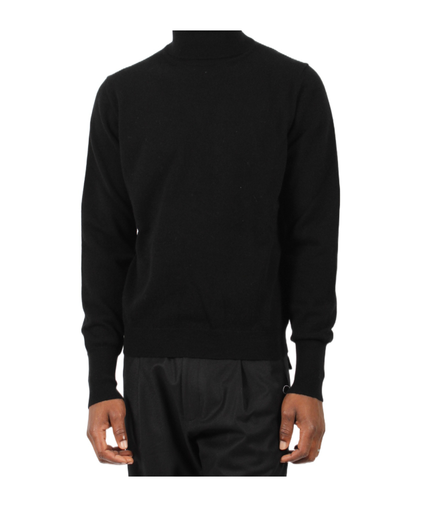 Drumohr Turtleneck Sweater In Black