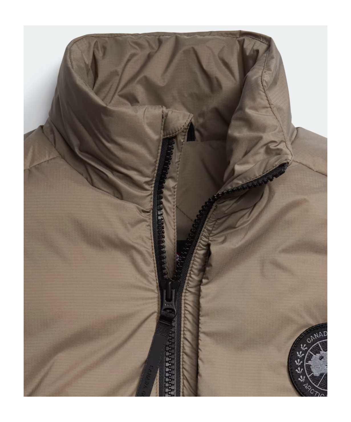 Canada Goose Lodge Vest Black Label In Brown