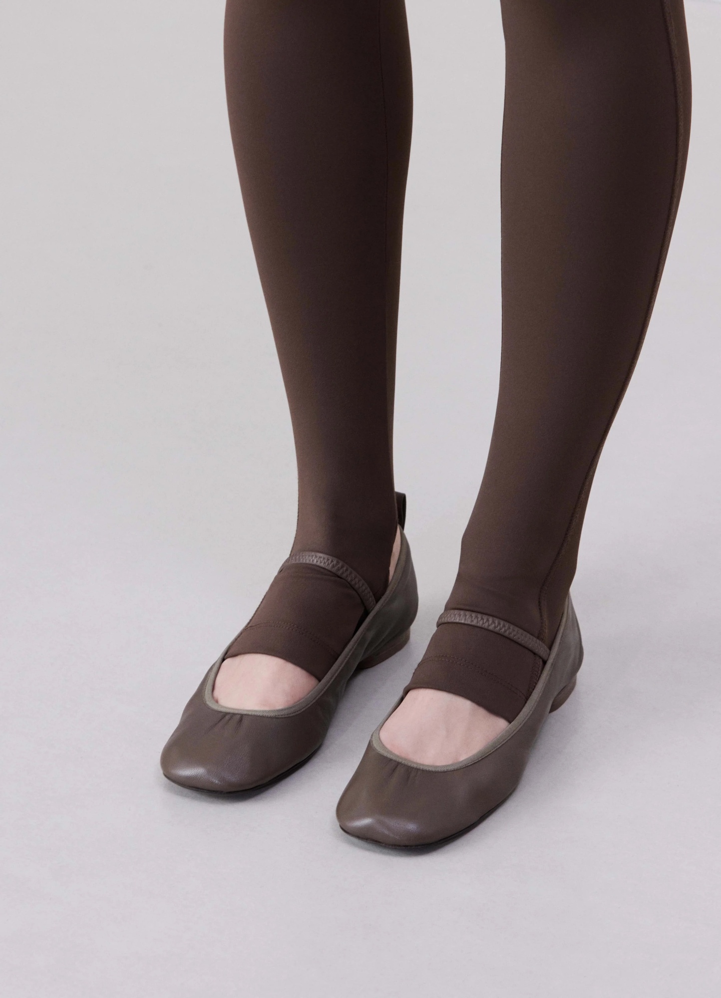 Lemaire Second Skin Jersey Leggings In Red
