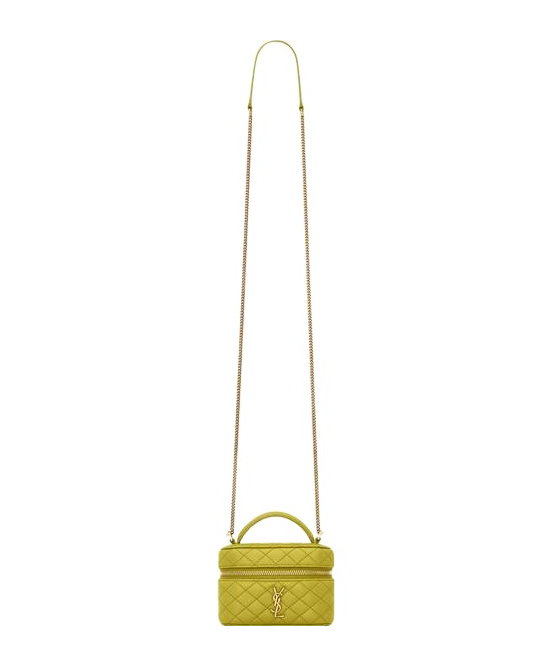 Saint Laurent Gaby Mini Bag In Green