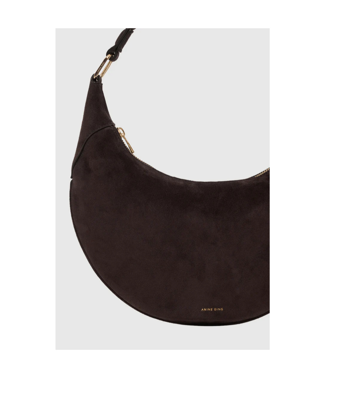 Anine Bing Kate Shoulder Bag In Brown