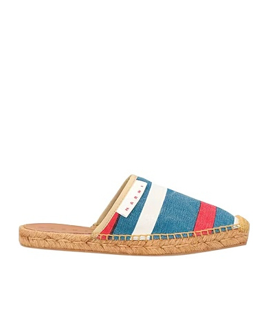 Marni Round Toe Espadrilles In Nude