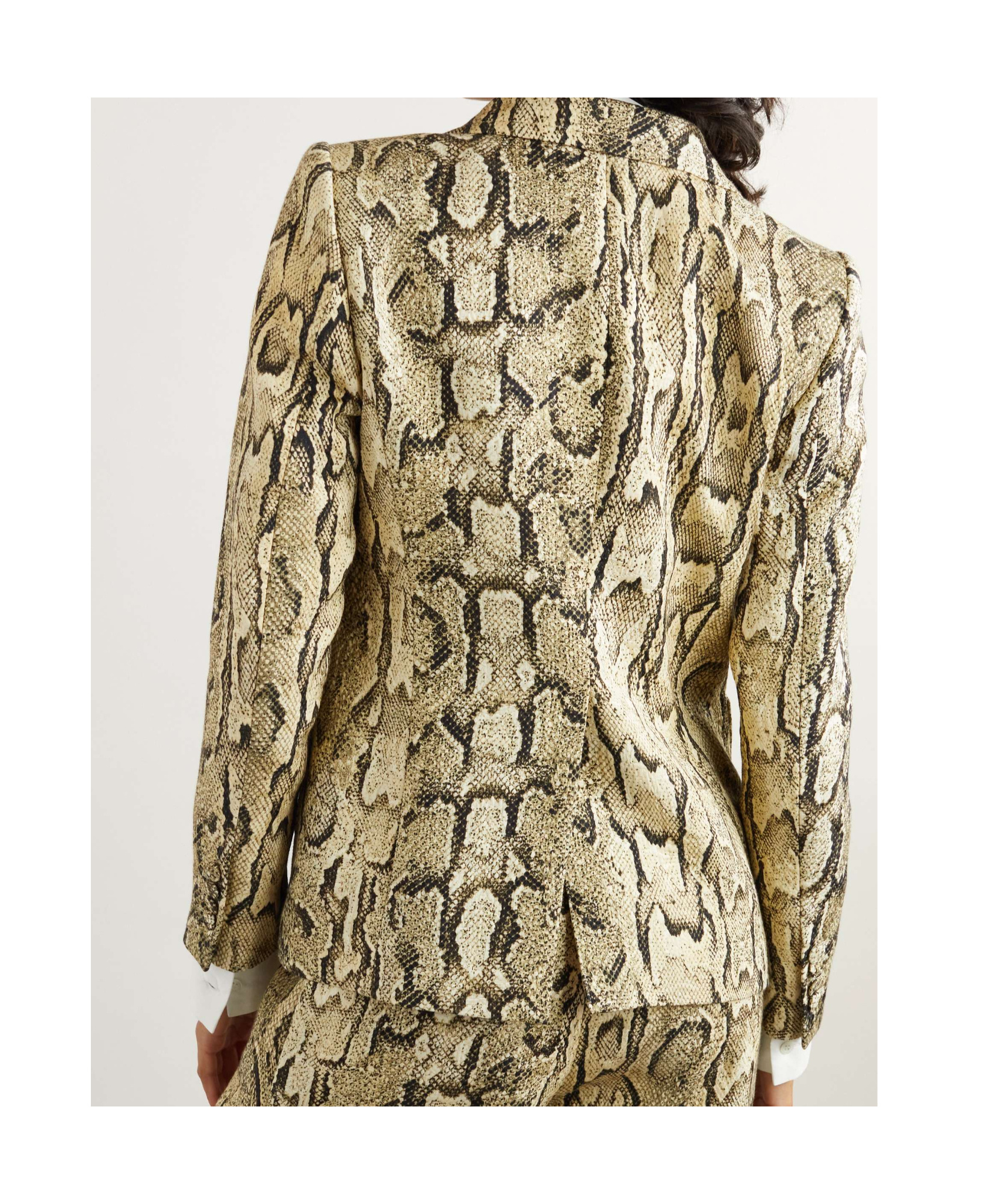 Dries Van Noten 1417 W.w. Jacket In Neutral