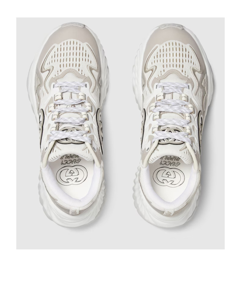 GUCCI GUCCI RIPPLE LACE-UP SNEAKERS